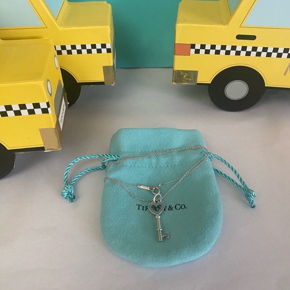 Tiffany & Co. Heart Key Necklace